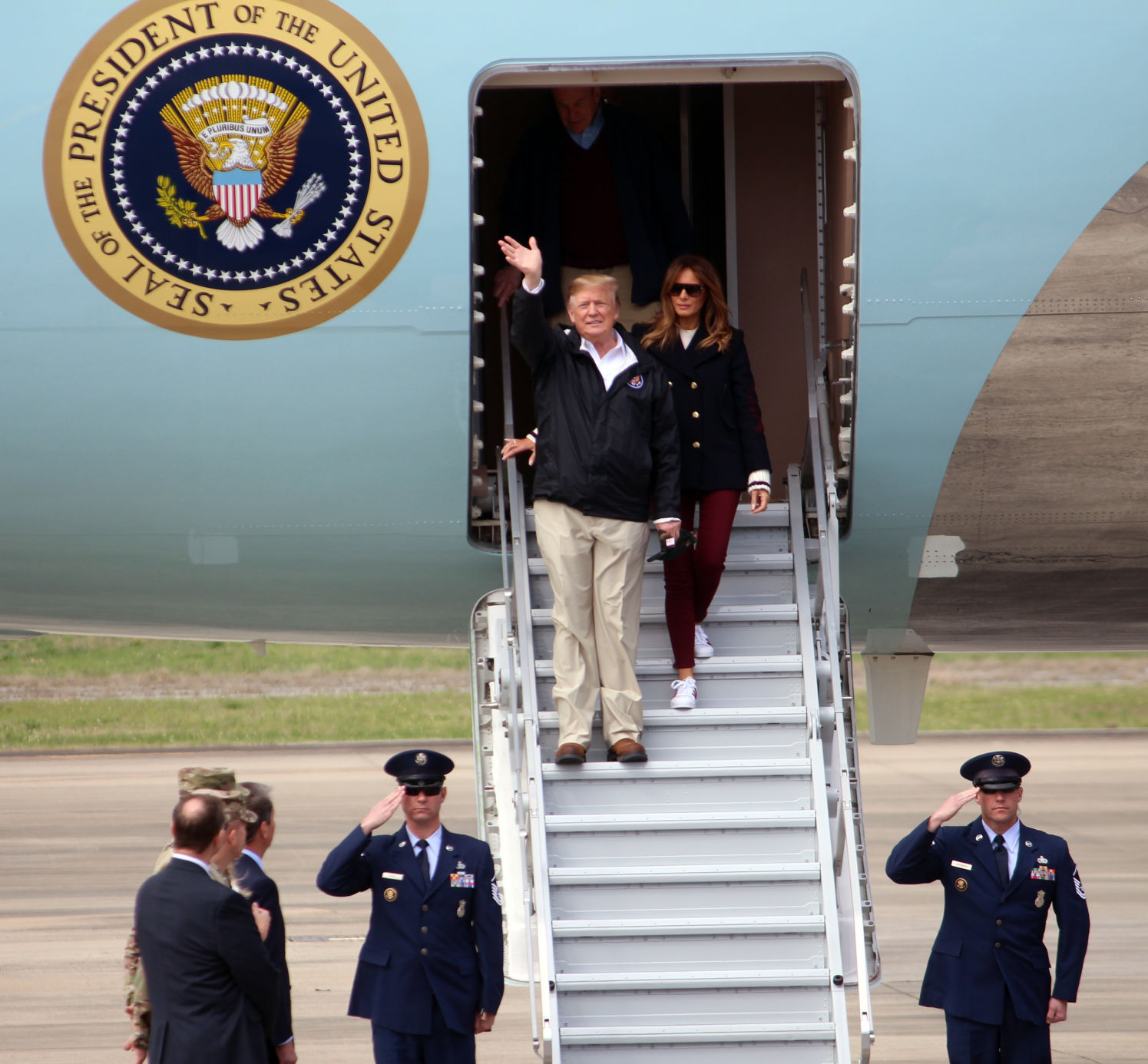 President Trump visits Lee County